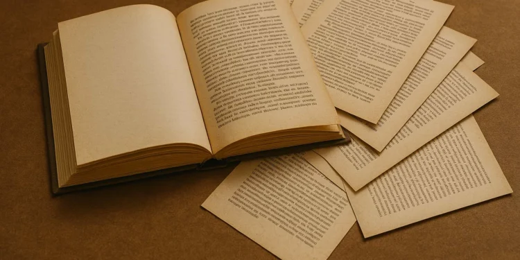 Ap Book With Loose Pages Detached