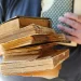 Ah Person Holding Damaged Book Emotional Connection