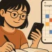 Aika Journaling Google Calendar Illustration