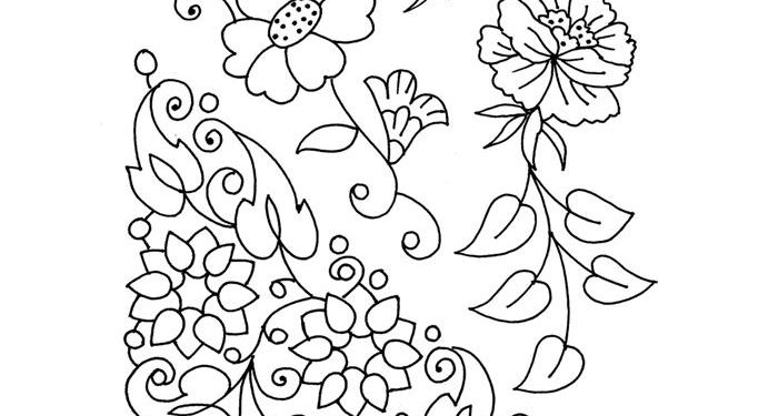 Jacobean Corner Stamp