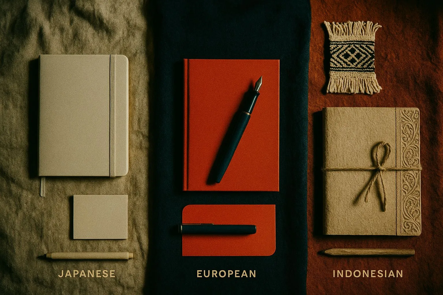 Stationery Styles Comparison