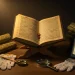 Ancient Book Study Table Setup Research