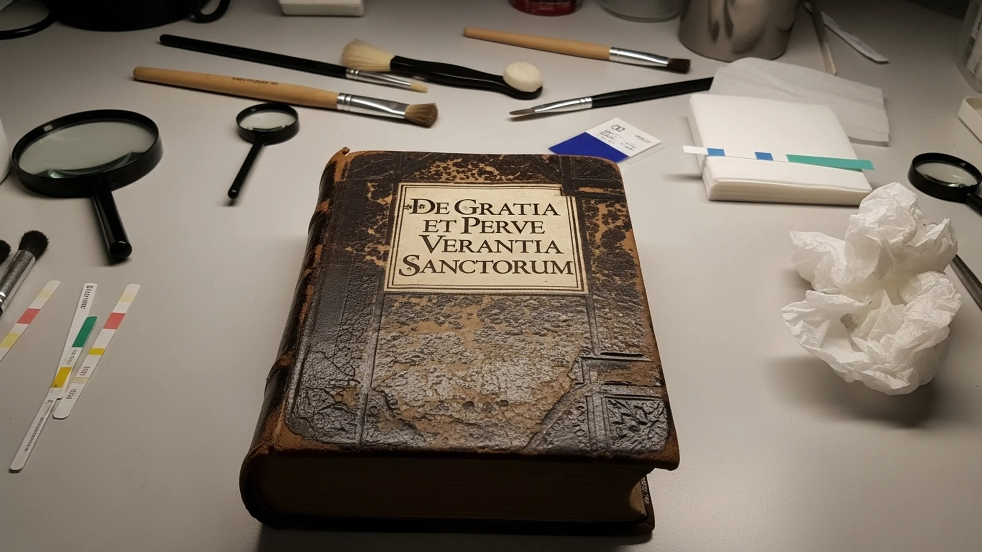 Antique Book Conservation Restoration Tools
