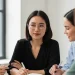 Business Meeting Women Discussion Group