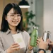 Business People Holding Water Bottles Office