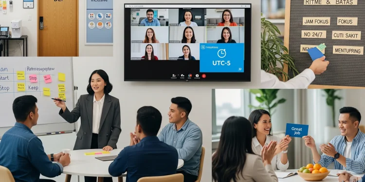 Diverse Team Meeting Collaboration Success