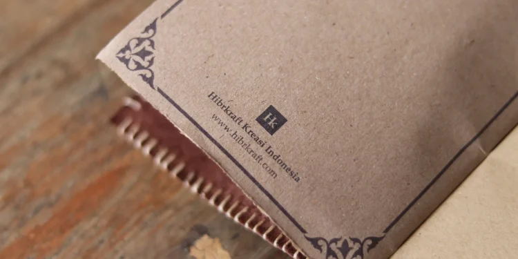 Leather Bound Notebook Kraft Paper Custom Notebook Personalized Journal Standard Order