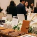 Leather Notebooks Pens Event Display