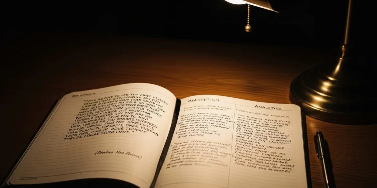 Notebook Analysis Handwritten Notes