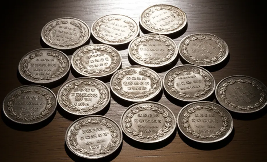 Scattered 1 Shilling 6 Pence