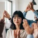 Team Celebrating Success Clapping Hands