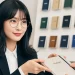 Woman Holding Notebook Hibkraft Display