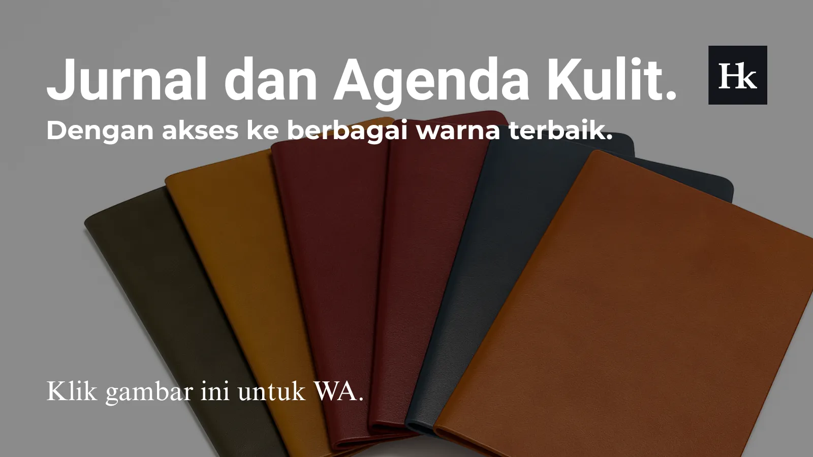 Pilih warna dan desain terbaik untuk custom notebook Anda. Konsultasikan kebutuhan personal Anda dengan Hibrkraft.