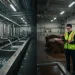 Leather Tanning Factory Worker Inspection Process