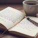 Journal And Coffee With Pen