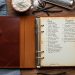 Vintage Recipe Book With Ingredients