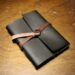 Black Leather Bound Journal Custom Notebook Personalized Journal Standard Order