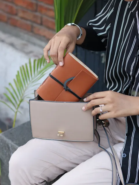 Brown Leather Notebook In Bag Custom Notebook Personalized Journal Standard Order Brown Leather Notebook In Bag Custom Notebook Personalized Journal Standard Order