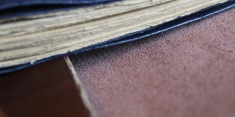 Notebook Binding Closeup Custom Notebook Personalized Journal Standard Order 2